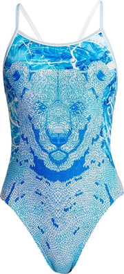 Bear Suit Girls Single strap one piece - Meisjes | Funkita