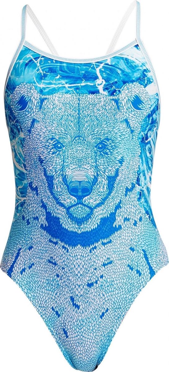 Bear Suit Girls Single strap one piece - Meisjes | Funkita