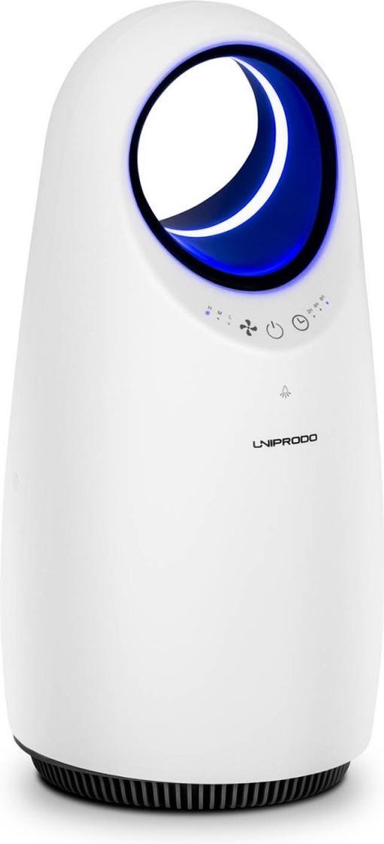 Uniprodo Luchtreiniger - 10 m2 Wit