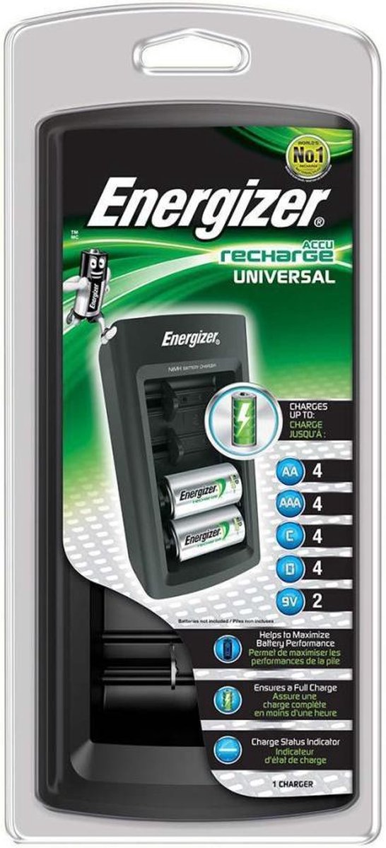 Energizer Universal Charger AC 9V