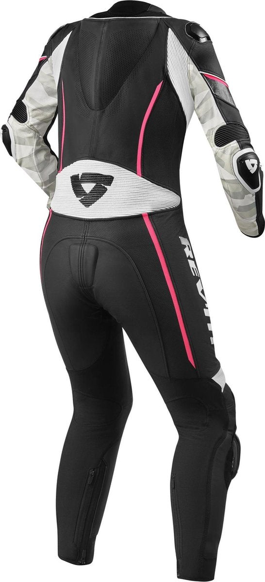 REV'IT! Xena 3 Lady Black Pink  Motorcycle Suit 34
