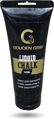 Gouden Grip Liquid Chalk  100ml + GRATIS Griptraining E-Book - Vloeibaar Magnesium - Vloeibaar Kalk - Vloeibaar krijt - Crossfit - Klimmen - Powerlifting - Gewichtheffen - Calisthenics