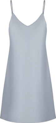 LingaDore - Satin Chemise Zilvergrijs - maat L - Grijs
