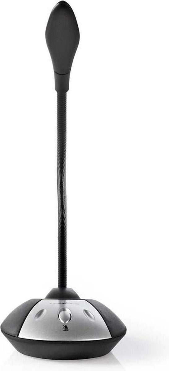 Bedrade Microfoon | USB | Zwart/Grijs