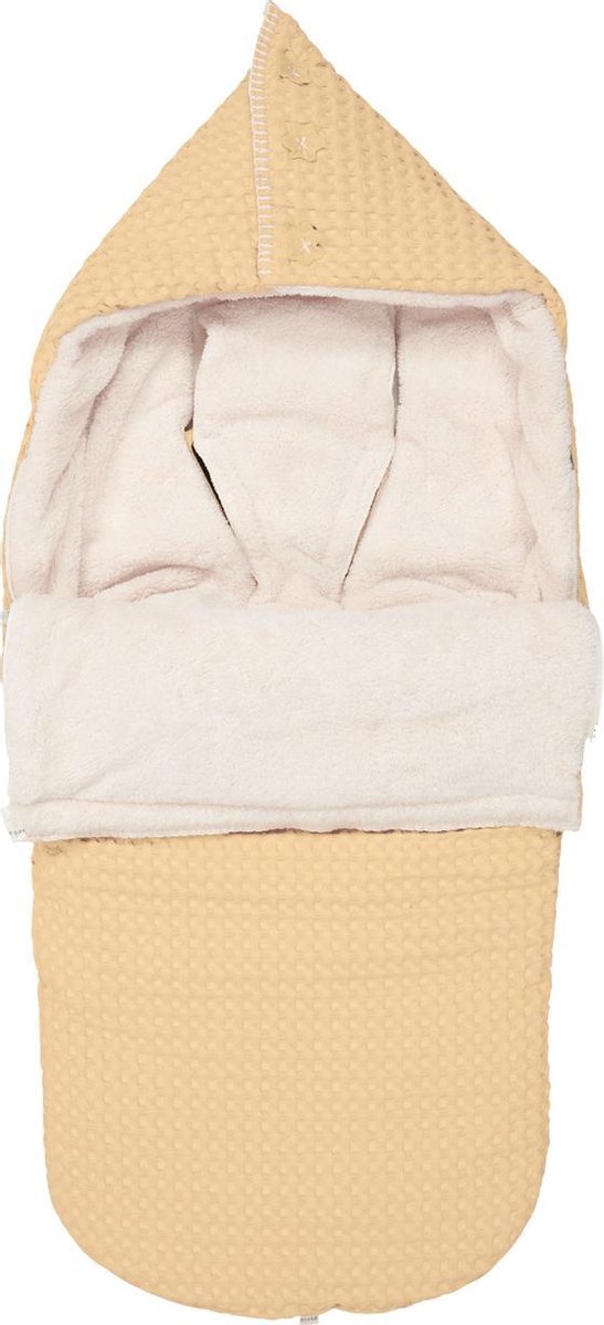 Koeka Buggy voetenzak wafel/teddy Oslo - sahara/pebble