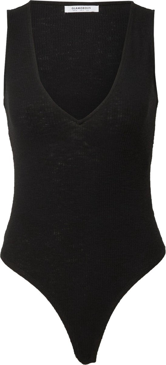 Glamorous shirt body Zwart-8 (Xs)