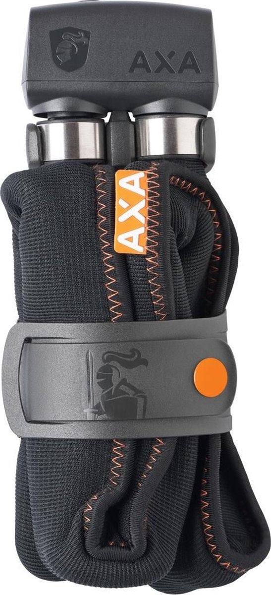 Vouwslot AXA Foldable 1000 100/ø10mm - grijs (winkelverpakking)