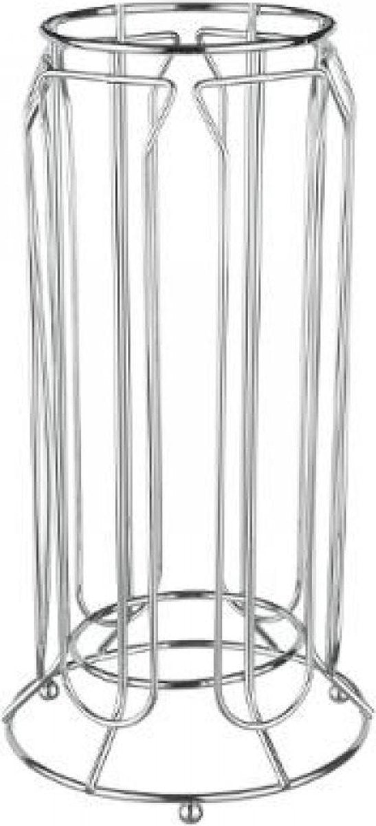 RVS draaiende Cuphouder voor 36 cups - Metaal - 360 draaibaar