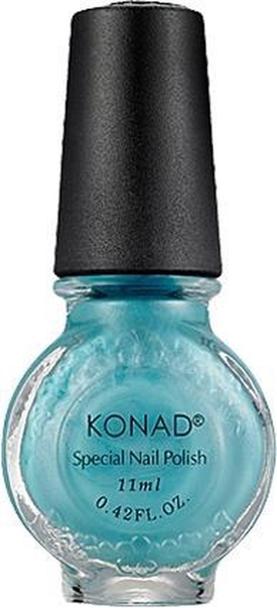 KONAD nagellak voor stempel LICHT BLAUW / HEPBURN BLUE 56