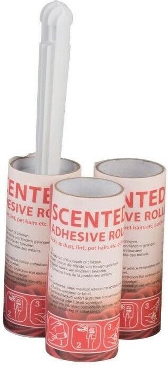 Tom Kledingroller Met Rozengeur 3 X 1