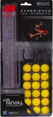 NERF Rival Magazijn + 18 balletjes