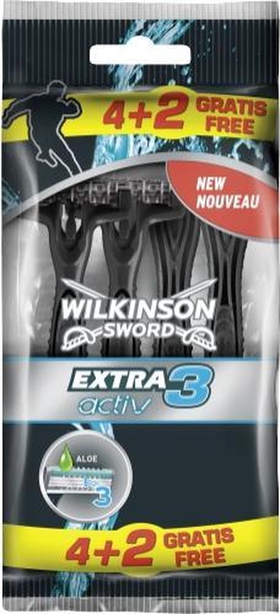 Wilkinson Wegwerpscheermesjes Extra 2 Activ 5 stuks
