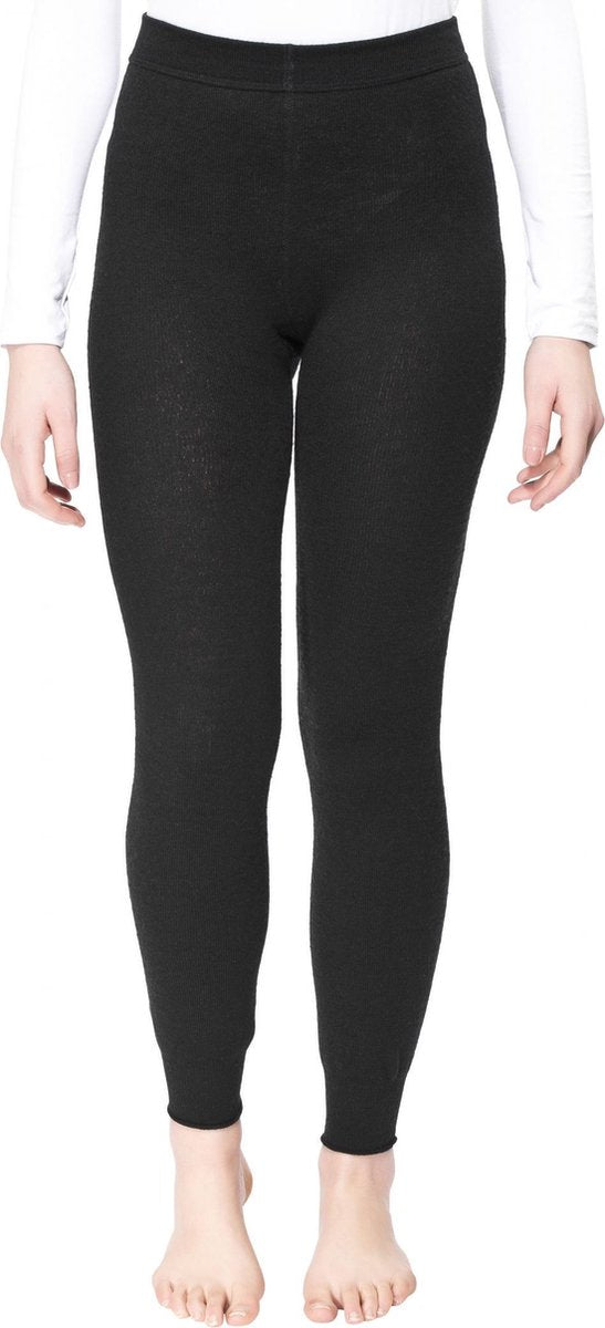 Woolpower Long John 200 merino ondergoed zwart Maat L