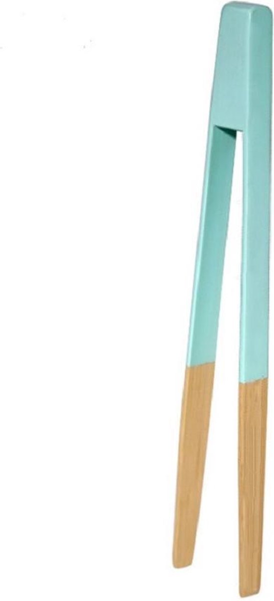 Invendio - grijptang - toastertang - grilltang - bamboe -groen