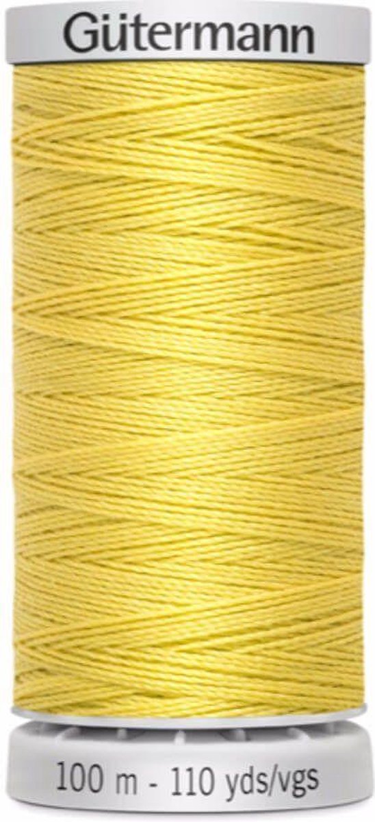 Gutermann Super Sterk Garen 100 mtr Col 327 Geel