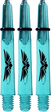 Shot Eagle Claw Dartshafts - Blauw - Short - (1 Set)