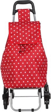 Eazy Living Boodschappenwagen Jade Dots Red