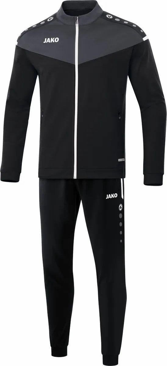 Jako Champ 2.0 Polyesterpak Kinderen - Zwart / Antraciet | Maat: 116