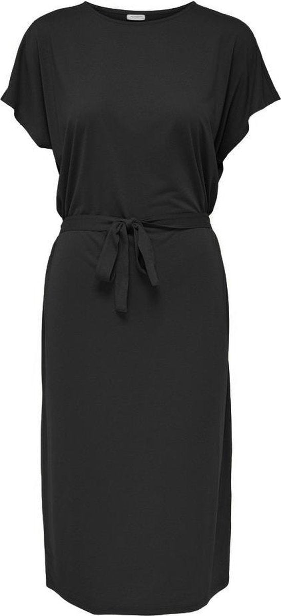 Jdyurban Gabriella S/s Belt Dress Jrs 15228771 Black/melange