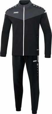 Jako Champ 2.0 Polyesterpak Kinderen - Zwart / Antraciet | Maat: 140