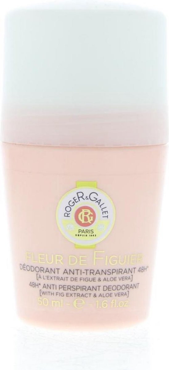 ROGER & GALLET FLEUR DE FIGUIER 48H ANTI PERSPIRANT DEODORANT ROLL-ON 50ML