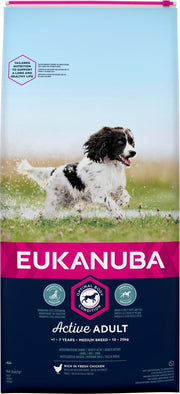 Eukanuba Dog Adult Medium Breed - Kip - Hondenvoer - 15 kg