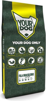 Volwassen 12 kg Yourdog fila brasileiro hondenvoer