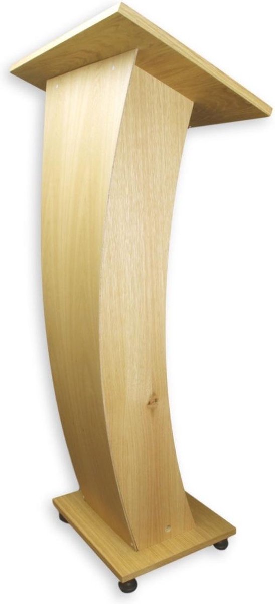 Eikenkleur houten katheder Castor