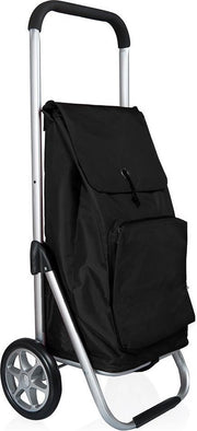 Bamex - Boodschappenwagen Denver - Zwart 48L