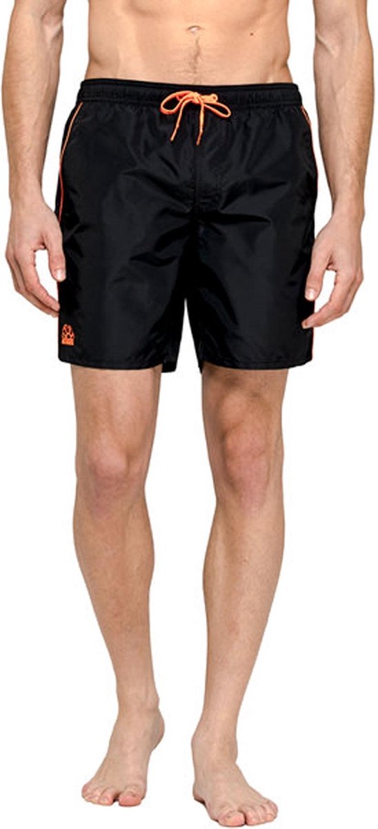 Sundek Zwembroek - Maat XL  - Mannen - zwart/oranje