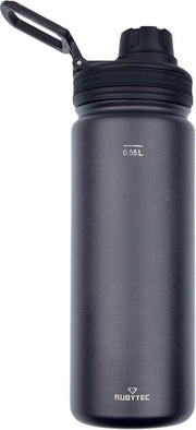 RUBYTEC Shira Cool Drinkfles - 550 Ml - Zwart