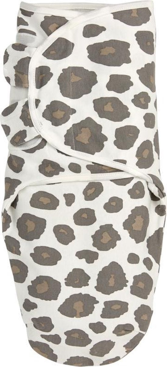 MEYCO | Swaddle | Inbakerdoek | 0-3 maanden | Panter | 100% Katoen