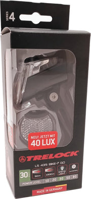 Trelock LS 435 Bike-i Go dynamo koplamp zwart