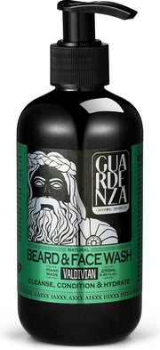 Guardenza Baard & Face wash - 250 ml - baardshampoo – gezichtsreiniger – 100% natuurlijk