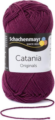 10 bollen Catania Orignals 50 g kleur 394 plum