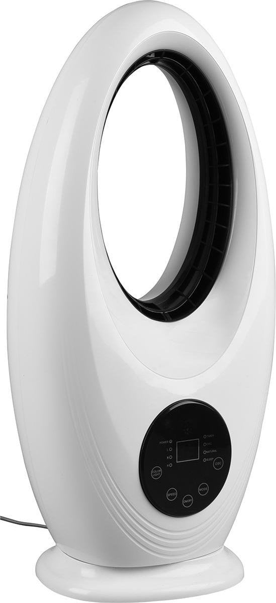 Ventilator - Iona Anvio - 3W - Torenventilator - Afstandsbediening - Timer - Staand - RGBW - Rond - Wit - Kunststof