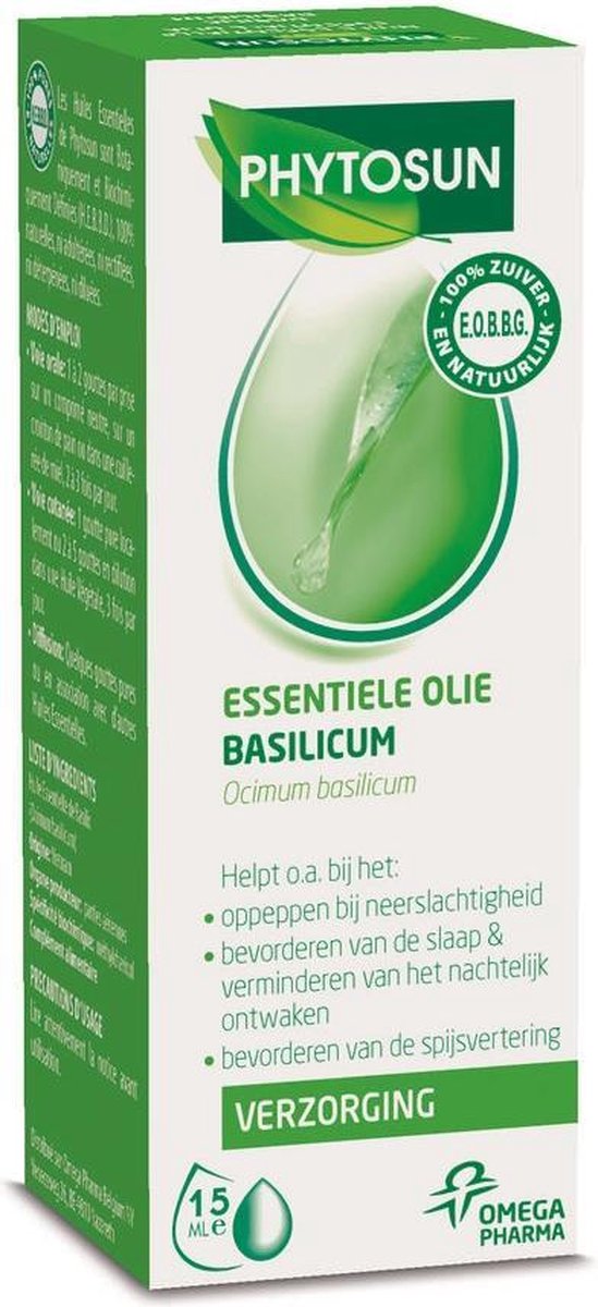Phytosun Basilicum Essentiële Olie 10ml