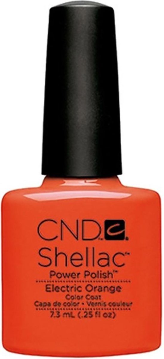 CND - Colour - Shellac - Gellak - Electric Orange - 7