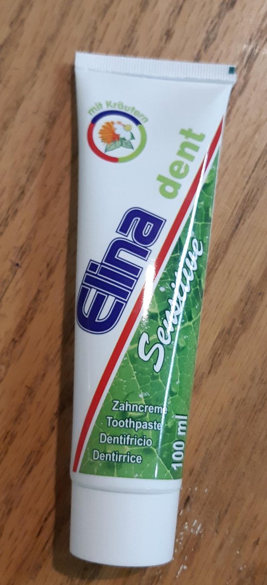 Elina dent sensitive Tandpasta kruiden 100 ml