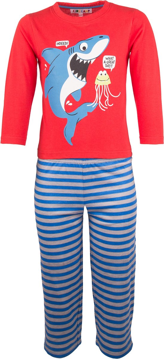 Jongens Pyjama Haai & Kwal 104/110