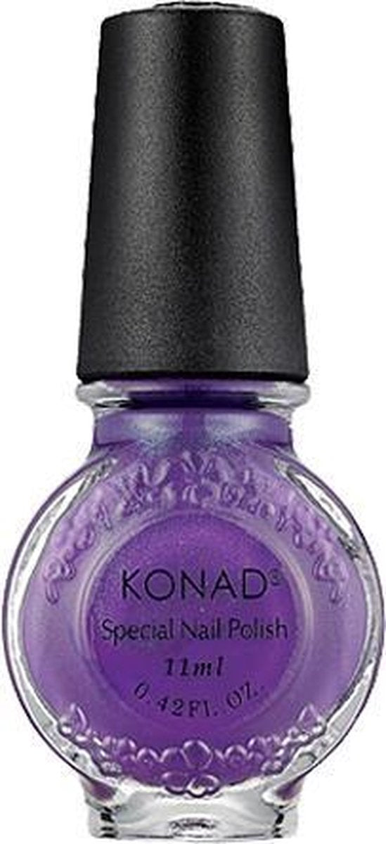 KONAD nagellak voor stempel VIOLET PEARL 18