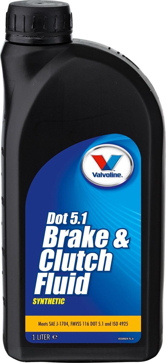 Valvoline Remvloeistof Dot 5.1 Brake & Clutch 1 Liter