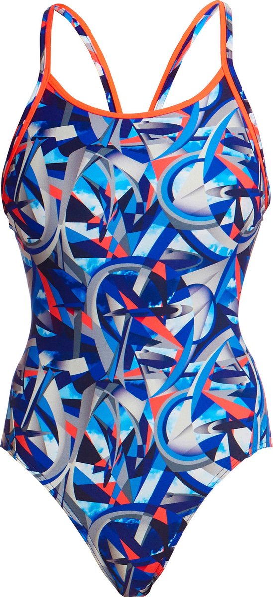 Futurismo Diamond Back One Piece