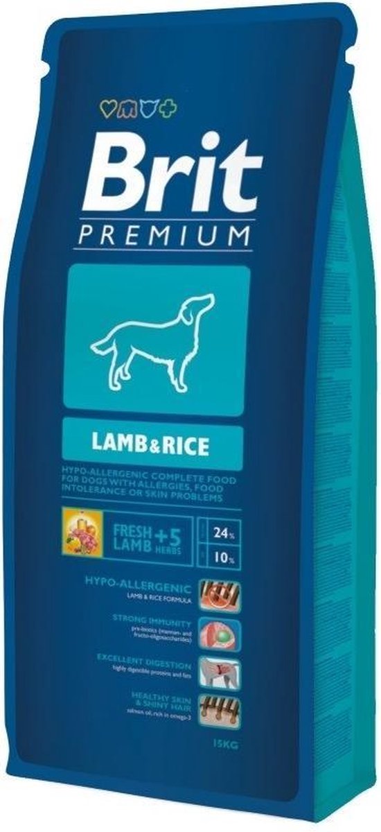 Brit Premium by Nature hondenvoer Sensitive Lamb 15 kg -  - 80009421