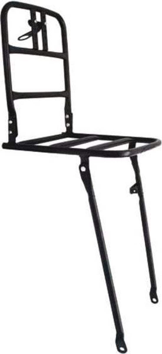 Voordrager transport aluminium 26 inch zwart balhoofdmontage - ZWART