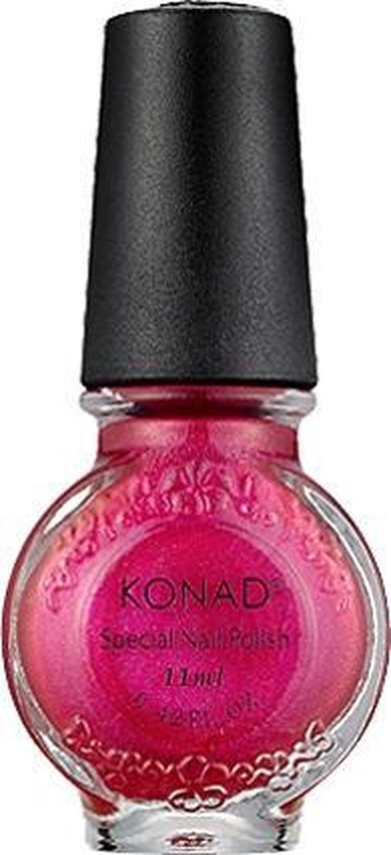 KONAD nagellak voor stempel ROZE ROOD / PINKY RED 55