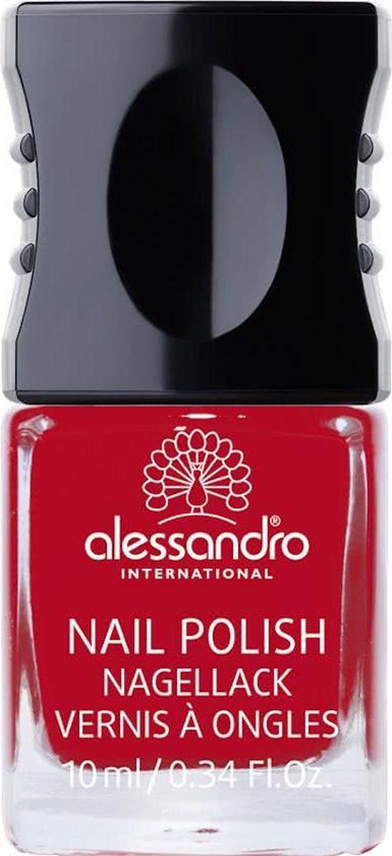 alessandro 904 Red Paradise nagellak 10 ml Rood Glans