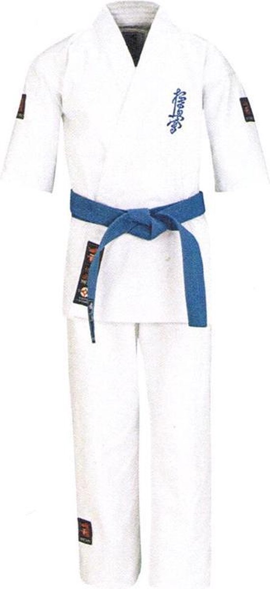 Matsuru Kyokushin Karatepak Zonder band - Wit