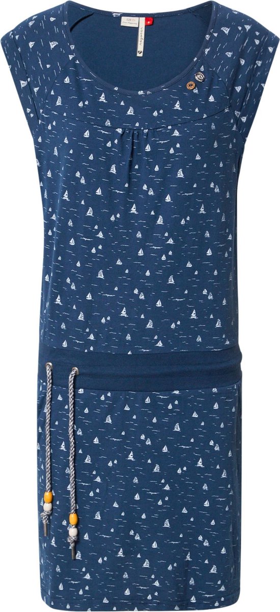 Ragwear zomerjurk penelope Wit-S (36)