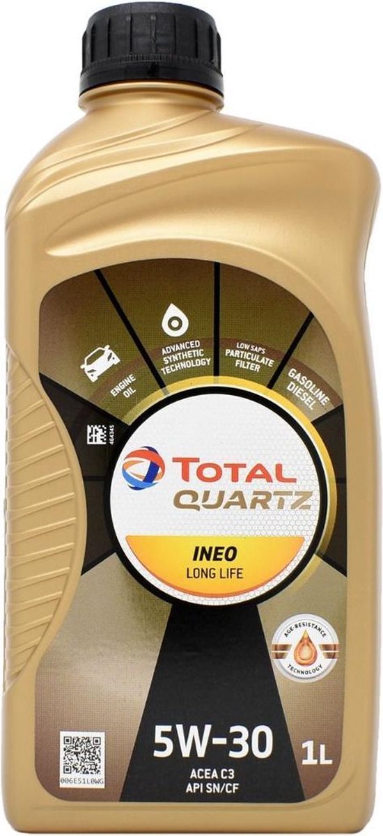 TOTAL QUARTZ INEO LLIFE 5W30 1 LITER